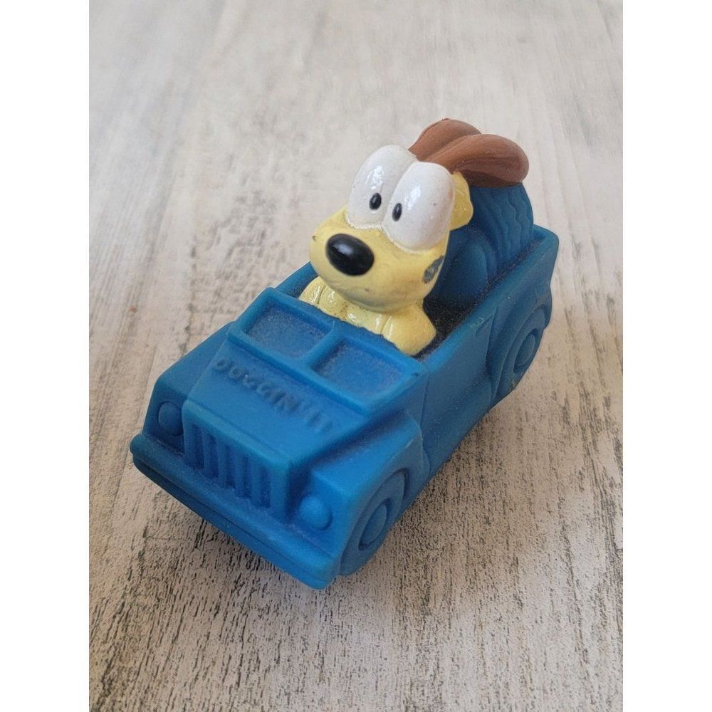 Paws 1996 otitis car Garfield toy figure vintage